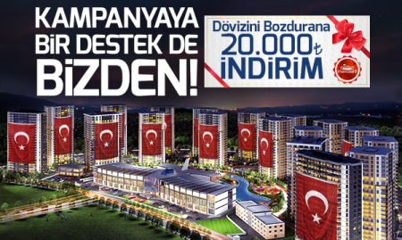 Dövizini Bozdurana 20.000 Tl İndirim!