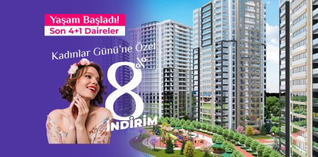 Kadınlar Günü'ne Özel %8 İndirim!